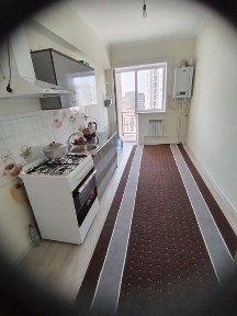 1 хонали квартира узок муддатга корзинка оркасида янги тушган домларда