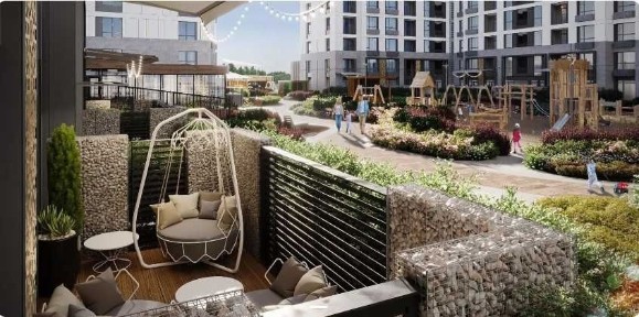 Эксклюзивная квартира с террасой | Botanika Saroyi | 59 м² | 1 этаж