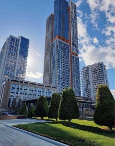 Новостройка Tashkent City ЖК Nest One blok A вид в парк
