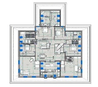 Квартира ЖК Shedevr 7/9/9 522,38 м2