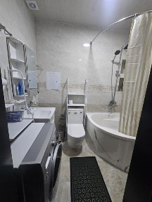 Яккасаройда 2хонали 1каватда жойлашган янги навостройка квартира сотил
