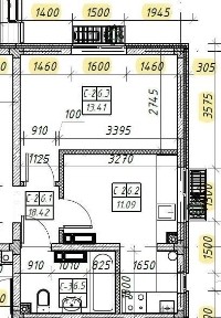 Продается 2х комнатная Golden House в центре