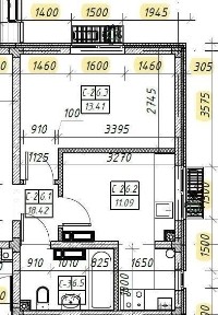 Продается 2х комнатная Golden House в центре
