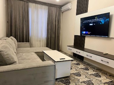 3-комн в Olmazar City | 2 кровати + TV 55
