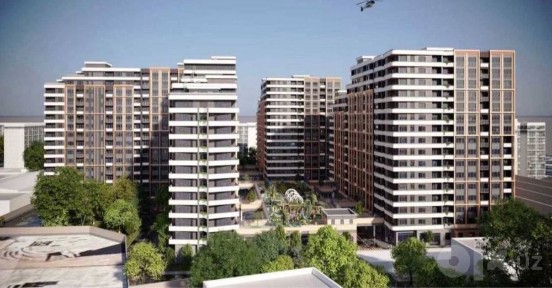 2-х комнатная квартира в ЖК Бобур Резиденс. 51м2. Ул. Бабура.