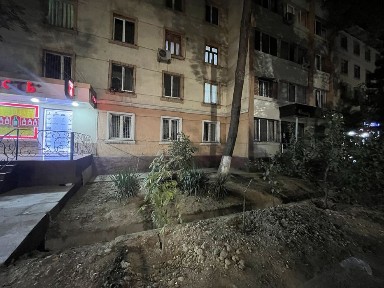 4-комнатная квартира вдоль дороги, атлас чимган эко базар