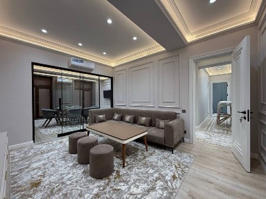 Mirabad Palace | Элегантная 4-комнатная квартира 120 м² | Госпитальный