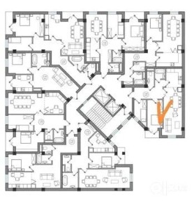 BINKAT | 3-КОМН. | 72 М² | 1/15 ЭТАЖ | М. УЛУГБЕК | КОРОБКА срочно!