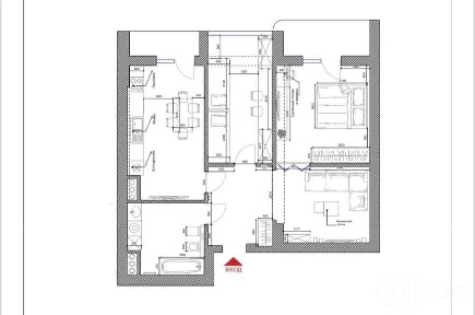 3-ком 89 м² | Shahriobod | Узкабель, Ботанический сад Коробка!