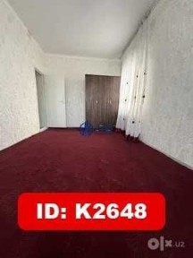 Srochna ijaraga beriladi K2648 5-mikrorayon Karzinka orqasida