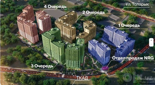 ИПОТЕКА Есть! Новостройка с газом, сдача в ноябре! (White Box) (Б, Г)