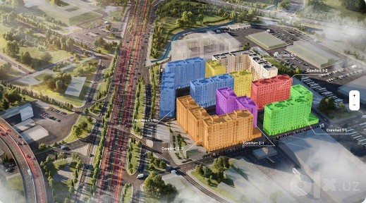 Тапоич мост ёнида|Яшнабод|BI SAdo business|Новостройка 2ком (Б, Г)