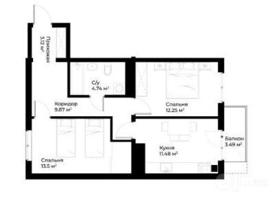 Golden house “ЖК O'Z ZAMIN” 86000$