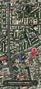 Sentr, tenisni kort va oybek yonida yulni buyiga 70m
