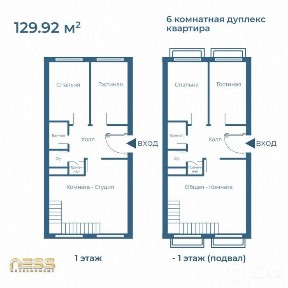 Ттз Геофизика продается квартира 6/1/5 новостройка дубликс 138 кв