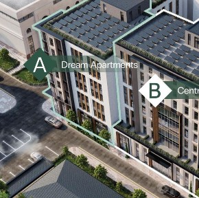 Dream Business Center: Офисы от 23,55 м². ул. Бабура и Нукусской