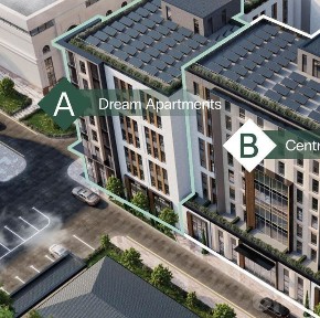 Dream Business Center: Офисы от 23,55 м². ул. Бабура и Нукусской