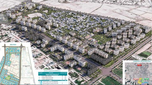 3-комнатные квартиры в новостройке - Янги Узбекистон, Бухара