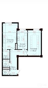 Продается своя коробка в ЖК Mavera Town
