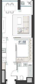 ПРОДАЖА/МОЖНО В РАСРОЧКУ ЖК Nest-One Б-Блок 2ком 12 этаж Вид на Хилтон