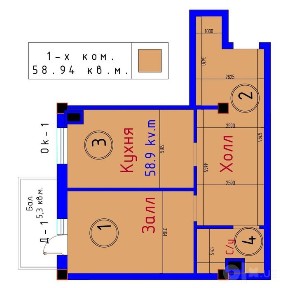 Продаётся квартира на Чоштепе (1 станция метро 300м)
