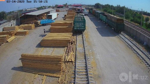 База с ж/д веткой 550 м Назарбек Тахта Базар 1,51 Га 1100 м² строения