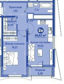 Regnum Plaza 54м2 2/8/15 Murad Building