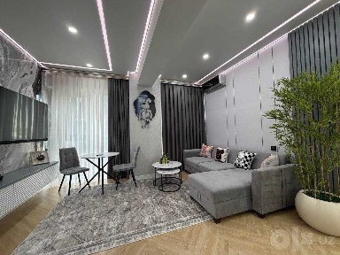 ЖК Akay City - 1 комната - с мебелью и техникой - Вид во двор