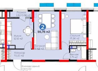 СРОЧНАЯ ЦЕНА‼️BOTANIKA SAROYI 57м2 Шахриабад IT-PARK Ботаническ сад‼️
