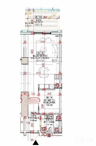 2-комнатная квартира в Nest One с видом на парк