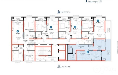 Шикарная 2-комнатная с террасой в Мирабаде | ПВ $19 885 (М)
