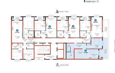 Шикарная 2-комнатная с террасой в Мирабаде | ПВ $19 885 (М)