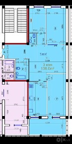 Tayyor bitgan dom 136 m2 4- qavat 3 xona