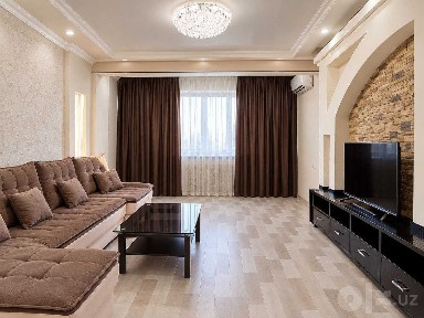 Новостройка, 4/3/5, 115 м2, с ремонтом, с мебелью и техникой.
