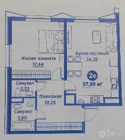 СРОЧНО ГОРИТ‼️ REGNUM PLAZA 2ком 59,40м2 Сайрам, Максим Горький ‼️