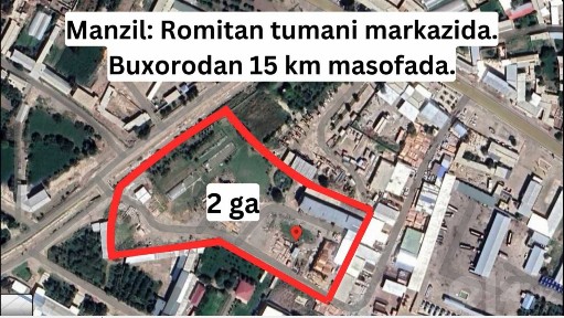 Два (2) га промышленная зона и рынок стройматериалов