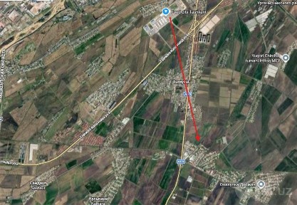 O'rta chirchiqda tumanida 7.5 sotix sotildi.