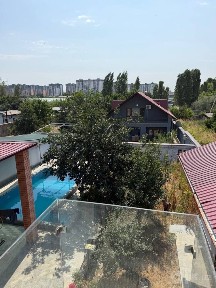 Евродом, 6 соток! Бассейн, барбекю зона! Янгихает район!