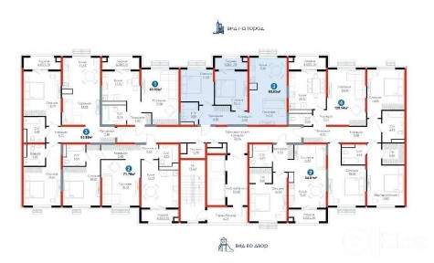 3-комнатная квартира в Мирабаде рядом с Альфраганус | ПВ $18 673