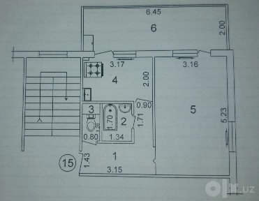 ИПОТЕКА. 1-Комн. 45м². Улучшенка. Продажа. Уй-Жой.