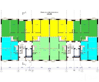 Квартира 63,7 м² в ЖК Uchtepa Avenue. Макаронная фабрика. Коробка