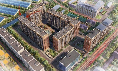 Regnum Plaza Продается 3 комнатная квартира коробка ул. Сайрам