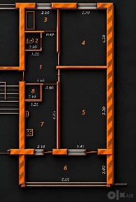 Продаётся квартира 2х комн, 65м2 ‼️ Буюк Ипак Йули