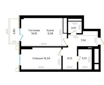 Продается 2х ком квартира, ЖК Mirabad Avenue, ор-р: ул. Нукусская, 70м²