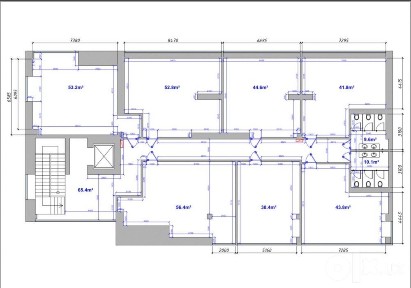Махтумкули, БЦ Business Park, готовые офисы от 38м2 до 65.4м2! V1