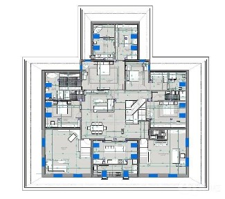 7-комнатный пентхаус 522,38 м², Юнусабадский район, 9 этаж