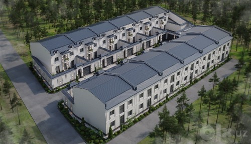 Kadastrli tayyor kottej 4 urevenli