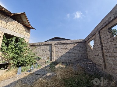 Участка сотилади. 3сотих. 4та хона+мансарда. каробка холатда