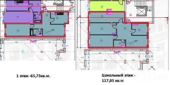 Яшнабад | Obi Hayot | 4-5-ком 65,73 м² 1 этаж | Захидова, Рисовый!