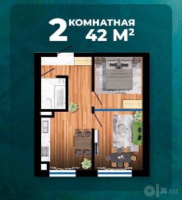 ЖК Grand City ор Ислом ота мечеть 2х ком коробка с понорамными окнами